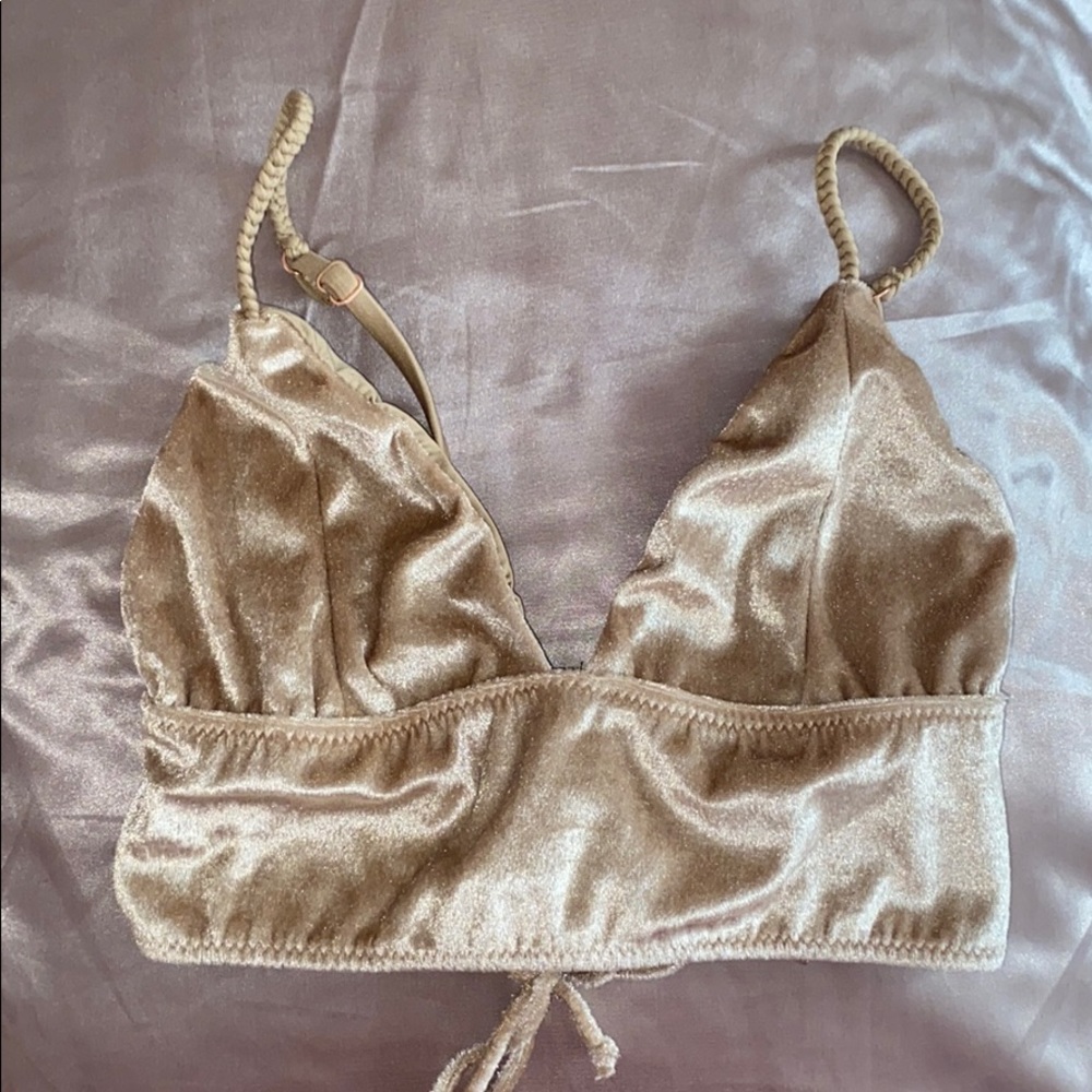 Frankie Bikini Velvet Fawn TOP